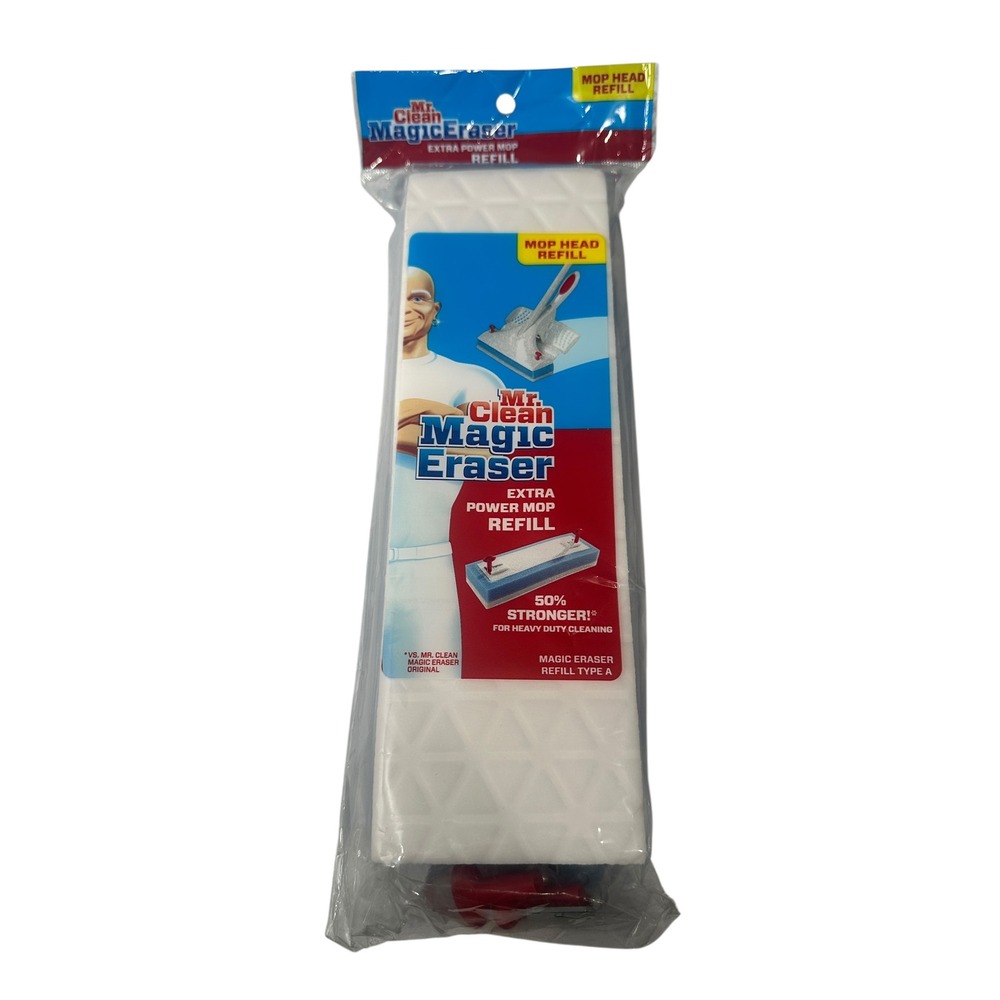 Mr. Clean Magic Eraser Extra Power Mop‎ Refill Type A • Heavy Duty Cleaning